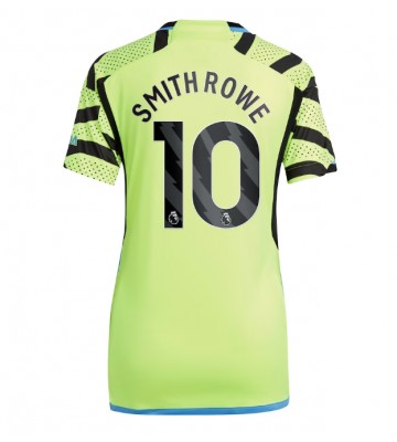 Maillot de foot Arsenal Emile Smith Rowe #10 Extérieur Femmes 2023-24 Manches Courte
